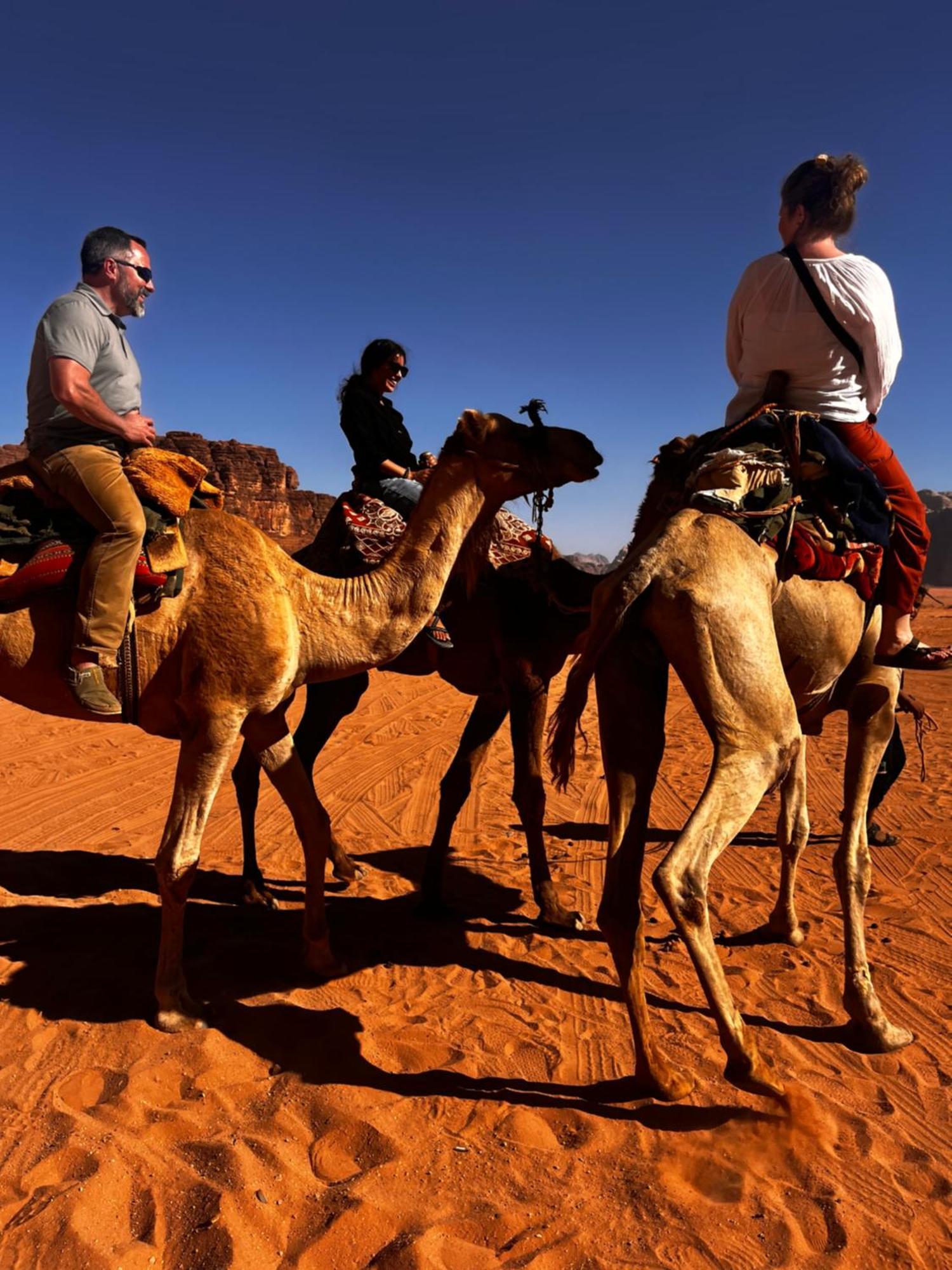 al-Qatar mountain camp Hotel Wadi Rum Bagian luar foto