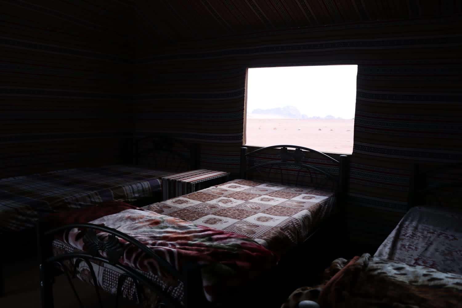 al-Qatar mountain camp Hotel Wadi Rum Bagian luar foto