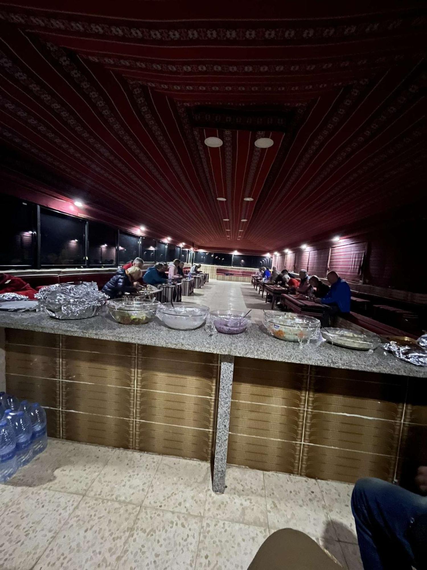 al-Qatar mountain camp Hotel Wadi Rum Bagian luar foto