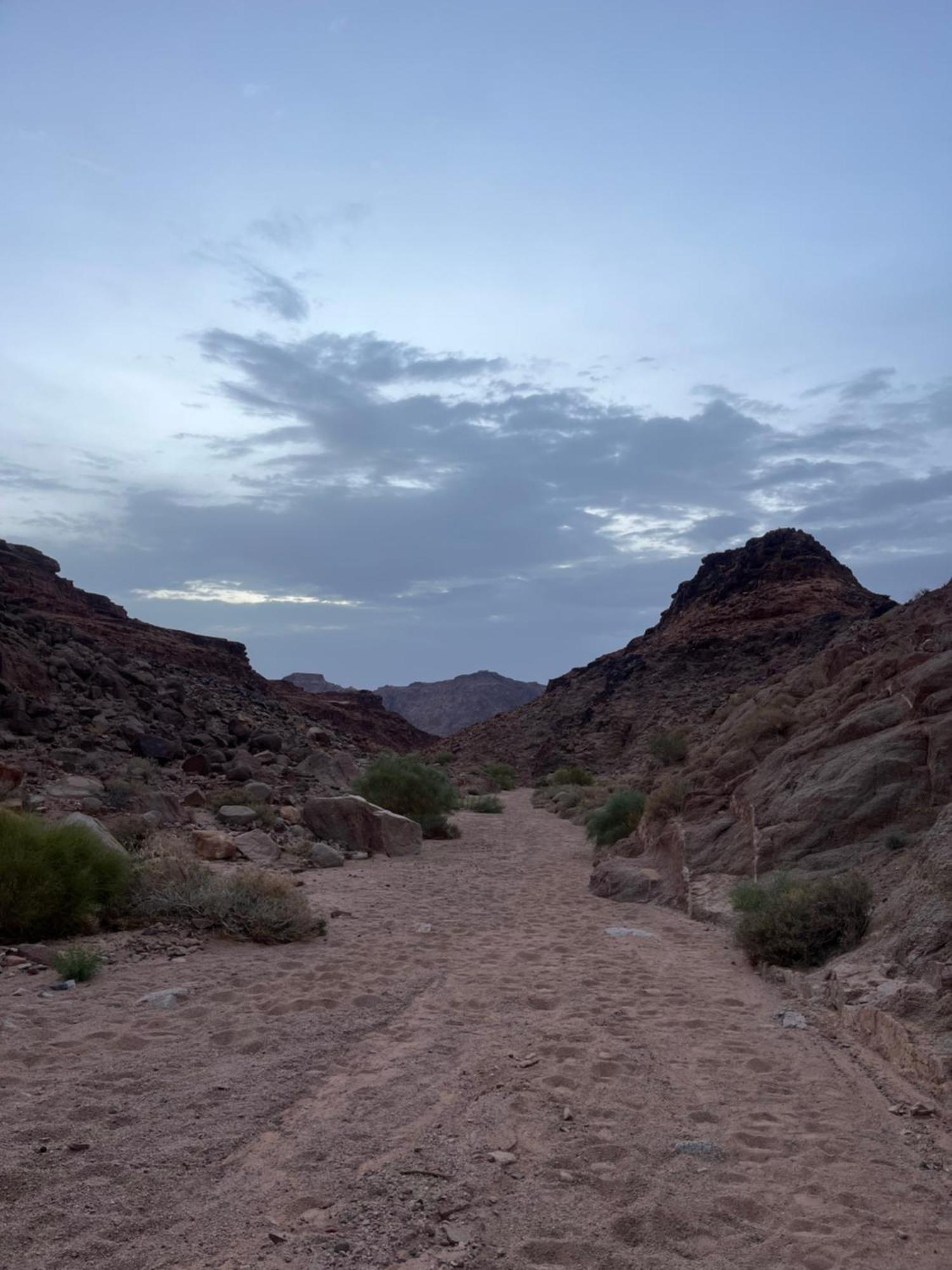 al-Qatar mountain camp Hotel Wadi Rum Bagian luar foto